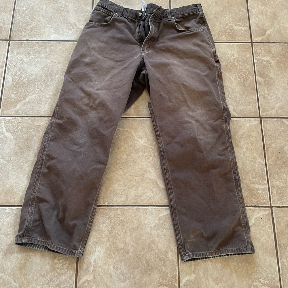Carhartt B159 brown size 36x30, carpenter’s pants